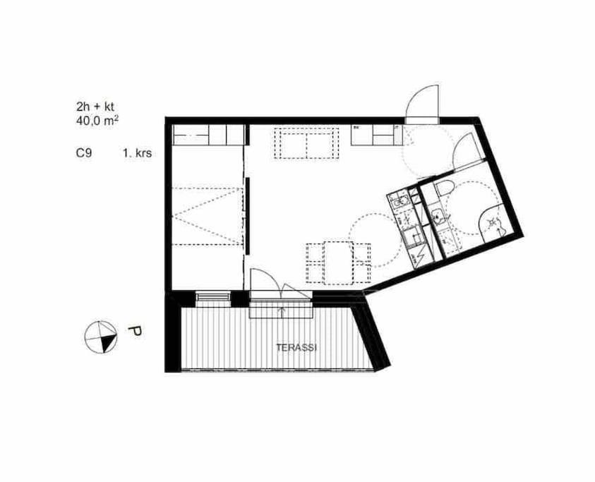 City Apartment Arctic Taiga 로바니에미 외부 사진